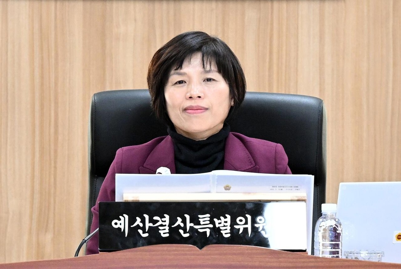 ▲김현옥 예산결산특별위원장.